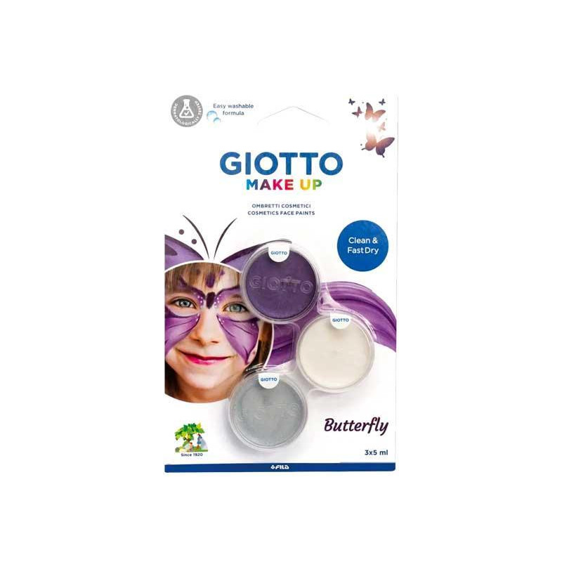 SET 3 BOTES GIOTTO "MAKE UP: MARIPOSA"