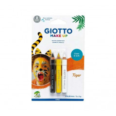 SET 3 LÁPICES GIOTTO "MAKE UP: TIGRE"