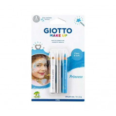 SET 3 LÁPICES GIOTTO "MAKE UP: PRINCESAS"