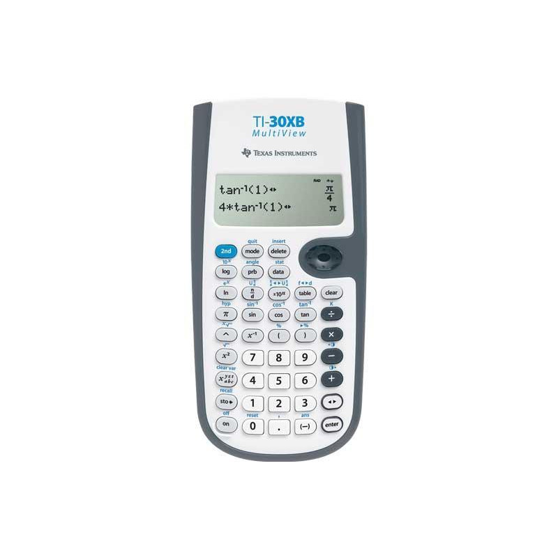 CALCULADORA CIENTÍFICA TEXAS INSTRUMENTS "TI-30XB MULTIVIEW™" CALCULADORA CIENTÍFICA TEXAS INSTRUMENTS "TI-30XB MULTIVIEW™"