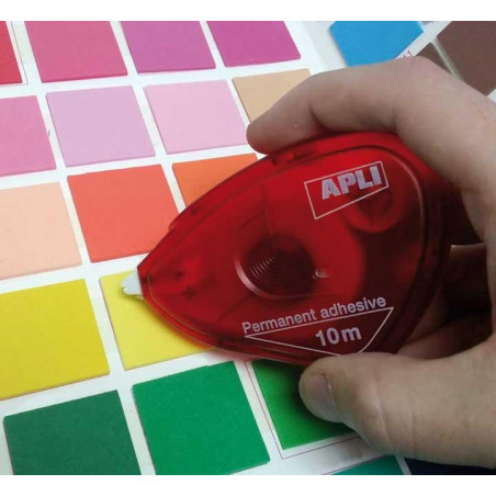 APLICADOR ADHESIVO APLI DOBLE CARA 8mmx10m