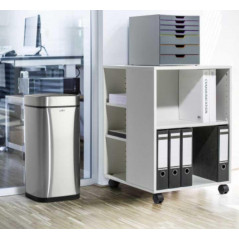 PAPELERA DURABLE CON SENSOR "NO TOUCH" 21L
