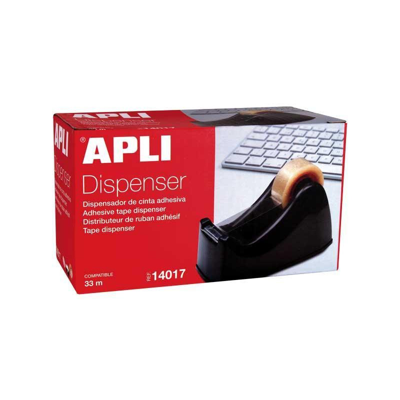 PORTARROLLO CINTA ADHESIVA APLI "OFFICE" PORTARROLLO CINTA ADHESIVA APLI "OFFICE"