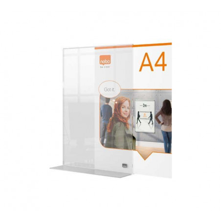 PORTAPOSTER SOBREMESA NOBO PREMIUM PLUS A4