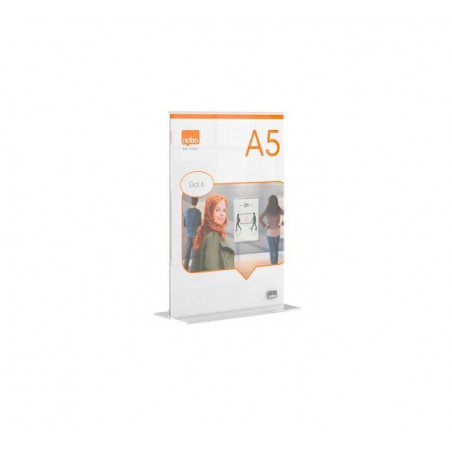 PORTAPOSTER SOBREMESA NOBO PREMIUM PLUS A5