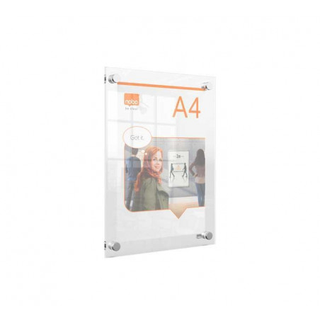 PORTAPOSTER MURAL NOBO PREMIUM PLUS A4