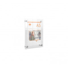 PORTAPOSTER MURAL NOBO PREMIUM PLUS A5