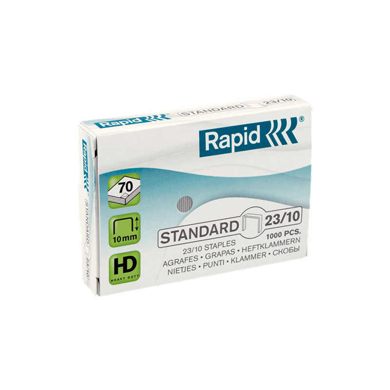 CAJA 1000 GRAPAS RAPID 23/10 CAJA 1000 GRAPAS RAPID 23/10