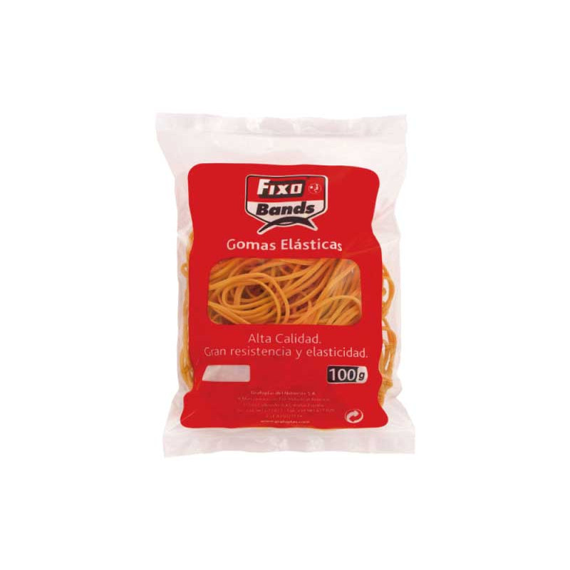 BOLSA 100 gr GOMAS ELÁSTICAS 8cm BOLSA 100 gr GOMAS ELÁSTICAS 8cm