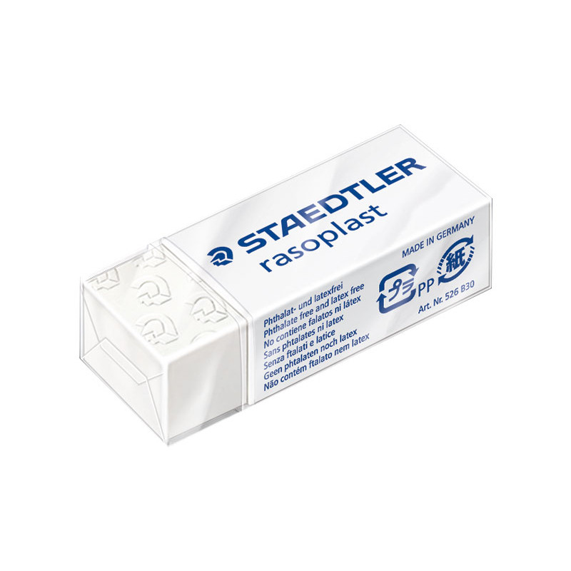 GOMA DE BORRAR STAEDTLER RASOPLAST 526 B30 GOMA DE BORRAR STAEDTLER RASOPLAST 526 B30