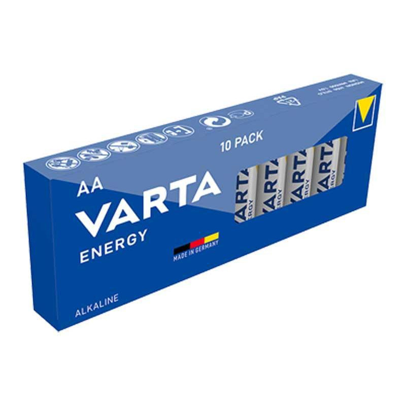 PACK 10 PILAS VARTA ALCALINAS LR6