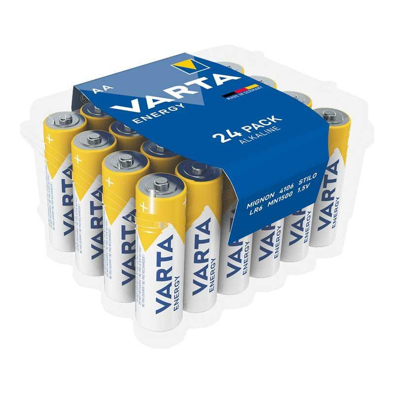 PACK 24 PILAS VARTA ALCALINAS LR6