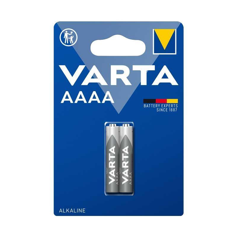 BLÍSTER 2 PILAS VARTA ALCALINA AAAA BLÍSTER 2 PILAS VARTA ALCALINA AAAA