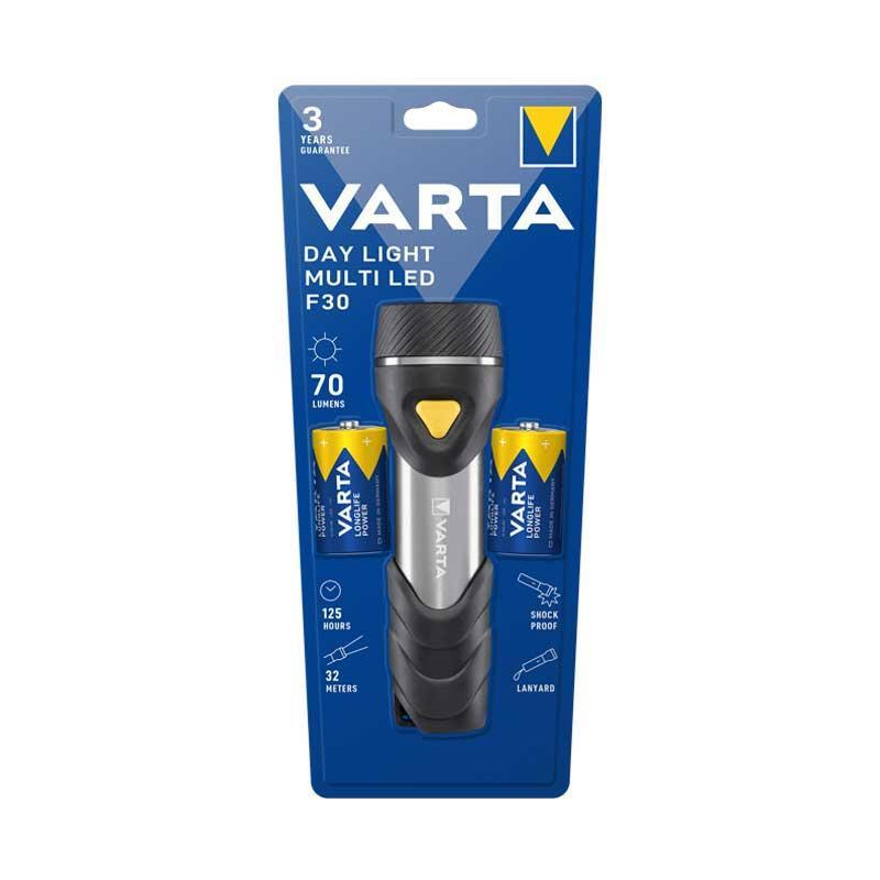 LINTERNA VARTA DAY LIGHT MULTI LED F30