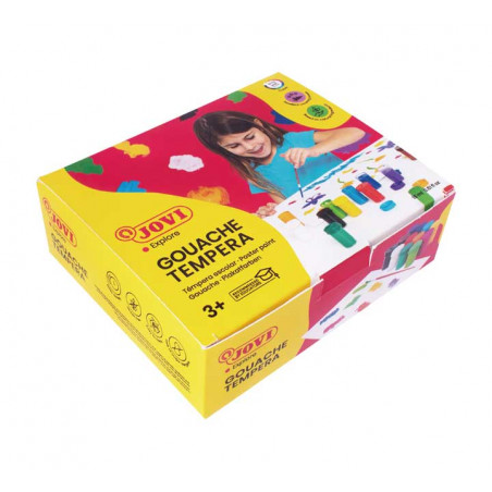 ESTUCHE 12 TÉMPERAS JOVI GOUACHE 15ml