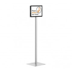 SOPORTE SUELO DURABLE A4 "INFO STAND BASIC"