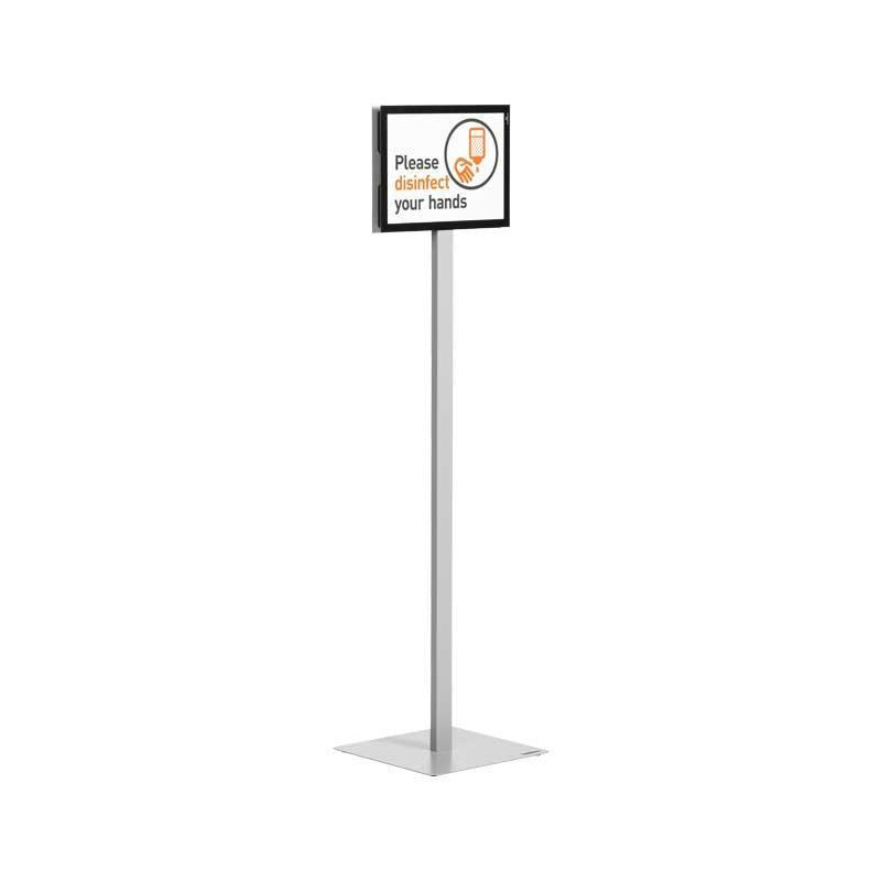 SOPORTE SUELO DURABLE A4 "INFO STAND BASIC"