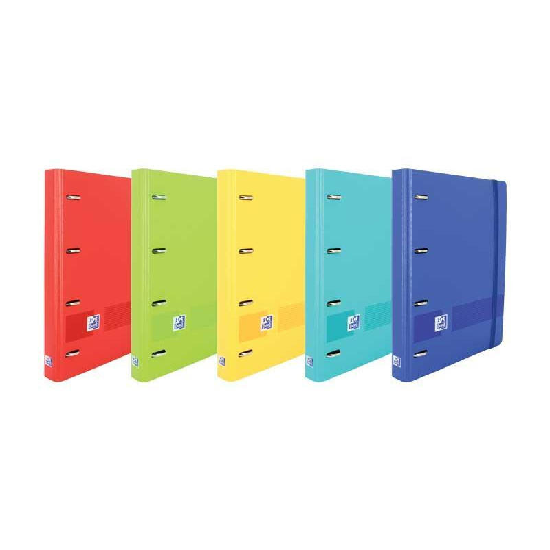 CARPETA OXFORD "EUROPEANBINDER+: LIVE&GO" A4+ COLORES VIVOS