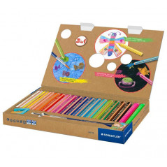 ESTUCHE 18 LÁPICES DE COLORES STAEDTLER NORIS JUNIOR