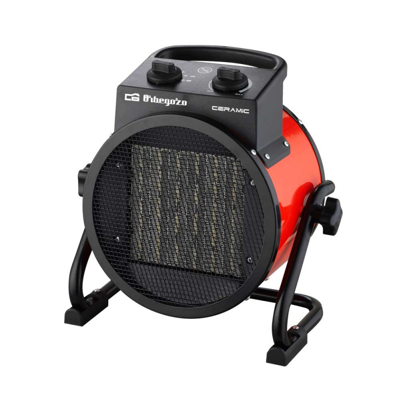 FHR 3050 CALEFACTOR ELÉCTRICO INTERIOR NEGRO, ROJO 3000 W VENTILADOR ELÉCTRICO