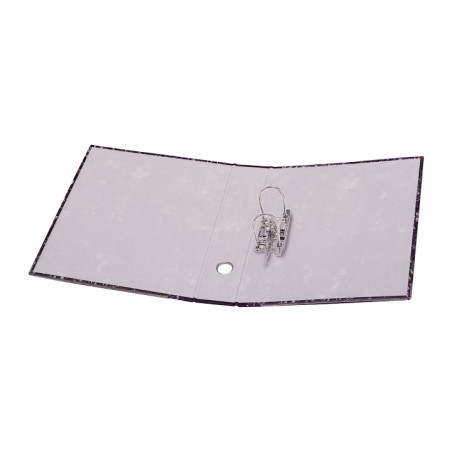 ARCHIVADOR JASPEADO NEGRO A-SERIES Fº SIN RADO