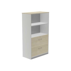 ARMARIO CARPETERO ROCADA SERIE STORE  ALUMINIO - HAYA 156x90cm