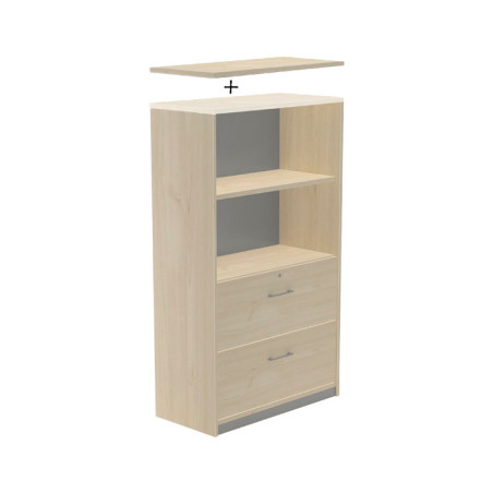 ARMARIO MADERA ROCADA "STORE" 156x90cm CARPETERO