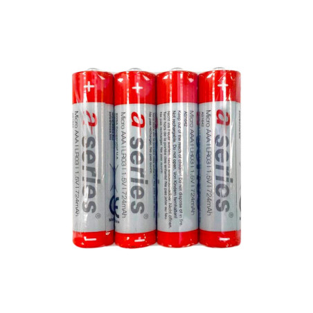 BLÍSTER 4 PILAS A-SERIES ALCALINAS AAA LR03