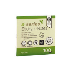 BLOC DE NOTAS A-SERIES Z-NOTES 75x75mm