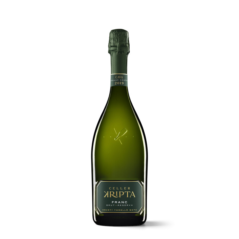 BOTELLA CAVA BRUT RESERVA "KRIPTA FRANC" 75cl BOTELLA CAVA BRUT RESERVA "KRIPTA FRANC" 75cl
