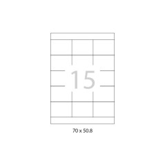 CAJA 100h ETIQUETAS A-SERIES 70x50,8mm