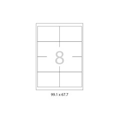 CAJA 100h ETIQUETAS A-SERIES 99,1x67,7mm