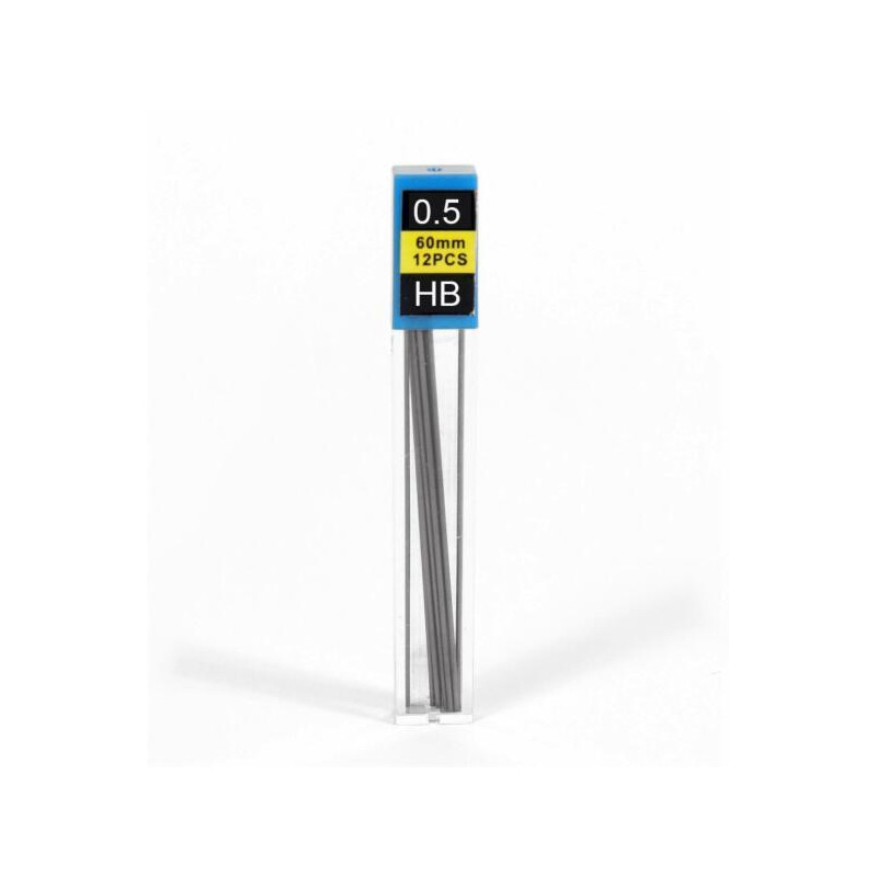 ESTUCHE 12 MINAS DE GRAFITO 0,5mm ESTUCHE 12 MINAS DE GRAFITO 0,5mm