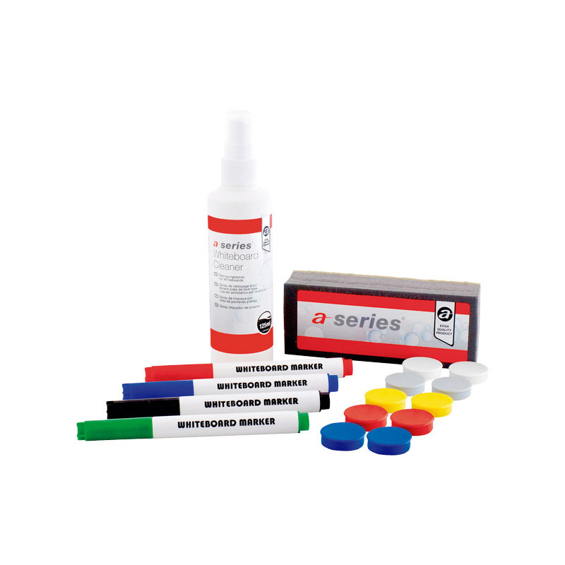 KIT ACCESORIOS A-SERIES PARA PIZARRA BLANCA KIT ACCESORIOS A-SERIES PARA PIZARRA BLANCA