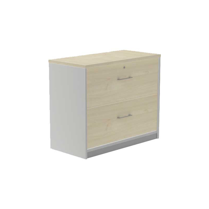 ARMARIO CARPETERO ROCADA SERIE STORE  ALUMINIO - HAYA 78x90cm