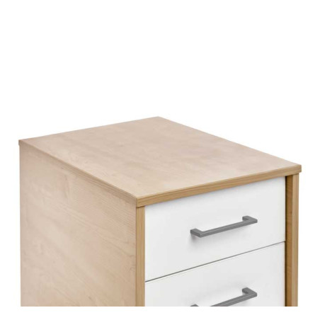 BUCK MÓVIL ROCADA SERIE STORE 1 CAJÓN HAYA-BLANCO 43x59x58cm