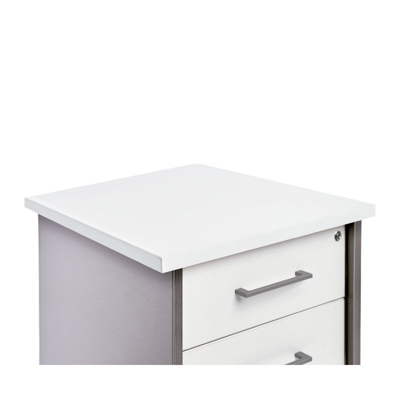 BUCK MÓVIL ROCADA SERIE STORE 4 CAJONES ALUMINIO-BLANCO 60x50x72cm BUCK MÓVIL ROCADA SERIE STORE 4 CAJONES ALUMINIO-BLANCO 60x50x72cm