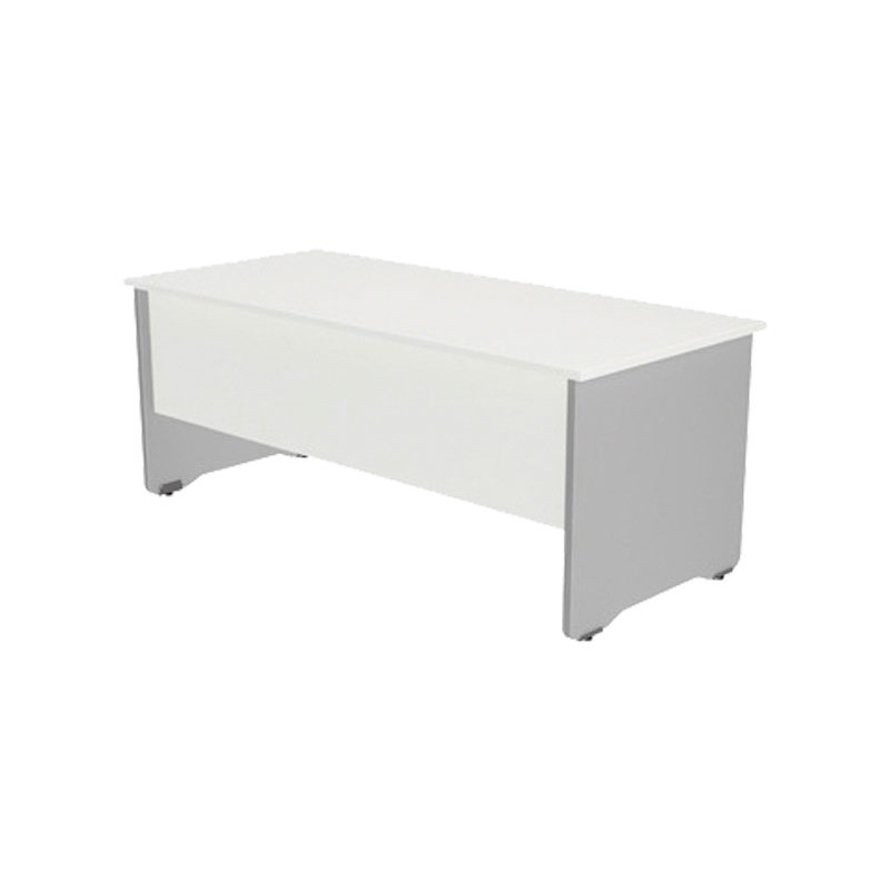 MESA ROCADA SERIE WORK 180x80cm ALUMINIO-BLANCO MESA ROCADA SERIE WORK 180x80cm ALUMINIO-BLANCO