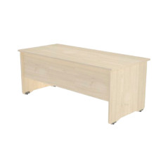 MESA ROCADA SERIE WORK 180x80cm HAYA-BLANCO