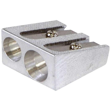 SACAPUNTAS METÁLICO A-SERIES DOBLE