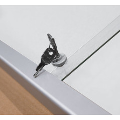 VITRINA A-SERIES FONDO MAGNÉTICO 161,5x99cm