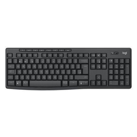920-012073 TECLADO RATÓN INCLUIDO OFICINA BLUETOOTH QWERTY INGLÉS DEL REINO UNIDO GRAFITO