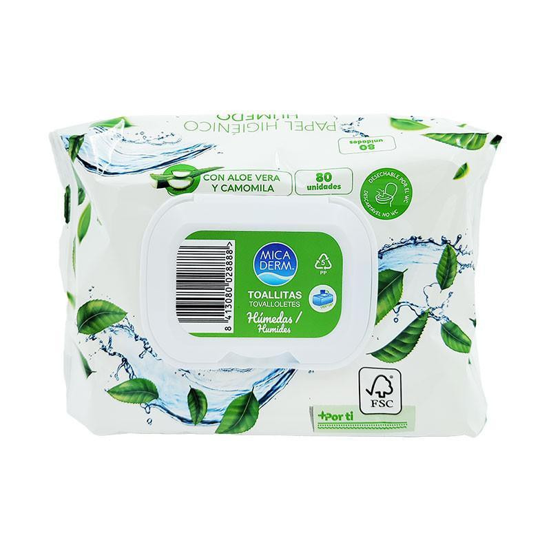 PACK 80 TOALLITAS HÚMEDAS WC PACK 80 TOALLITAS HÚMEDAS WC