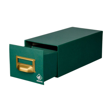 CAJA FICHERO PARA 500 FICHAS 12,5x9,5cm