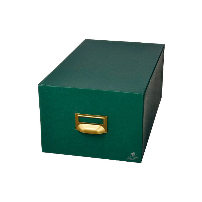 CAJA FICHERO PARA 500 FICHAS 25x19cm CAJA FICHERO PARA 500 FICHAS 25x19cm