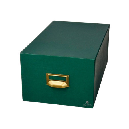 CAJA FICHERO PARA 500 FICHAS 25x19cm