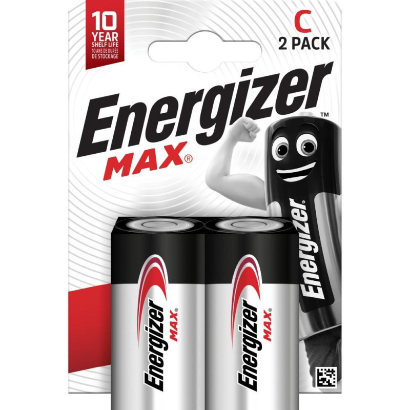 BLÍSTER 2 PILAS ENERGIZER MAX C