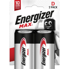BLÍSTER 2 PILAS ENERGIZER MAX D