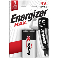 BLÍSTER 1 PILA ENERGIZER MAX 9V