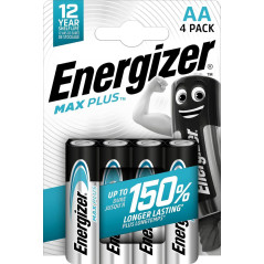 BLÍSTER 4 PILAS ENERGIZER MAX PLUS AA